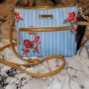 Flower cross over bag